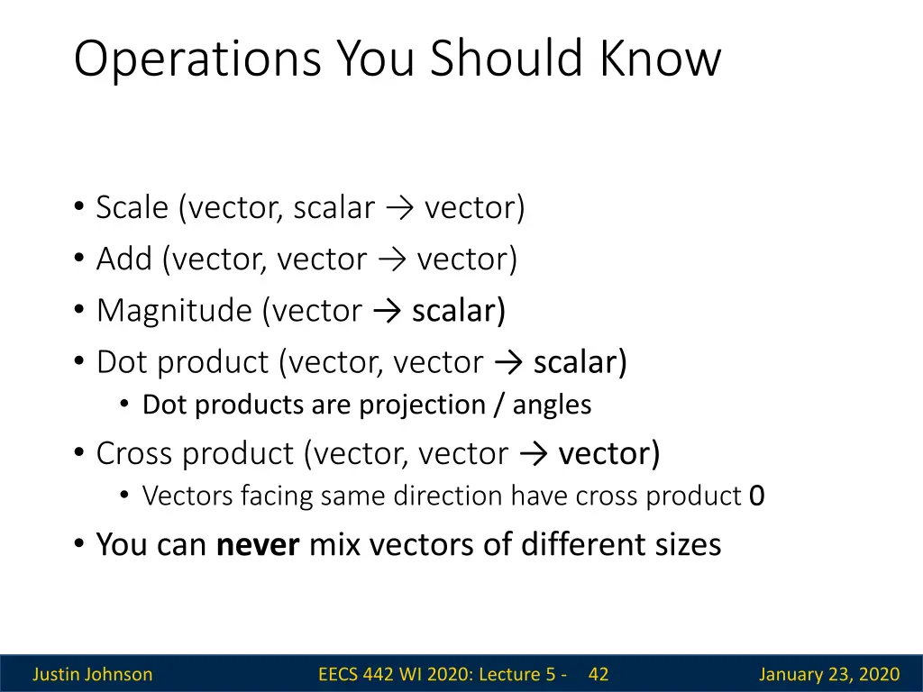 operations you should know