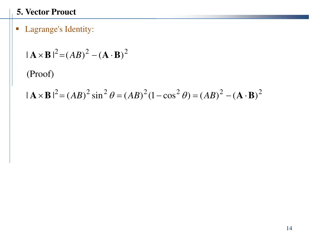 5 vector prouct 1