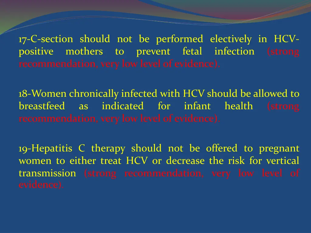 17 c section should not be performed electively