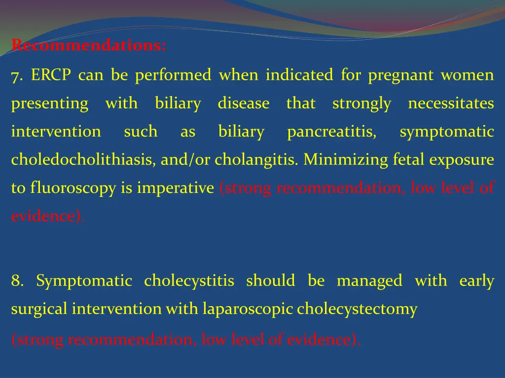 recommendations 2