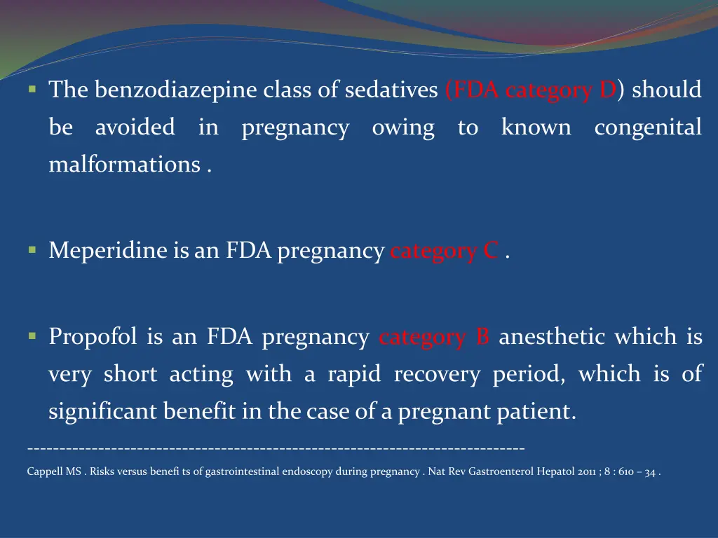 the benzodiazepine class of sedatives