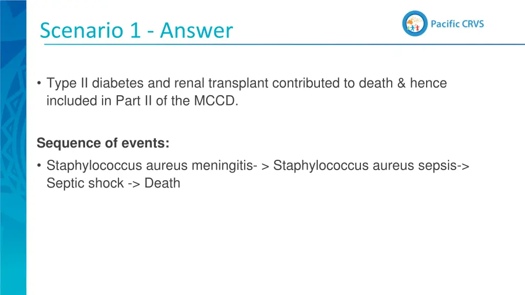scenario 1 answer