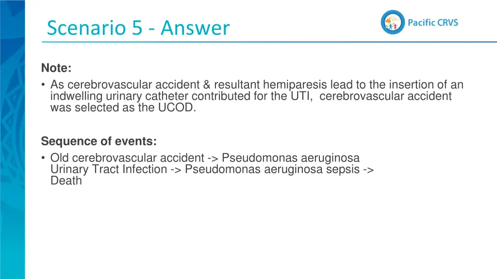 scenario 5 answer