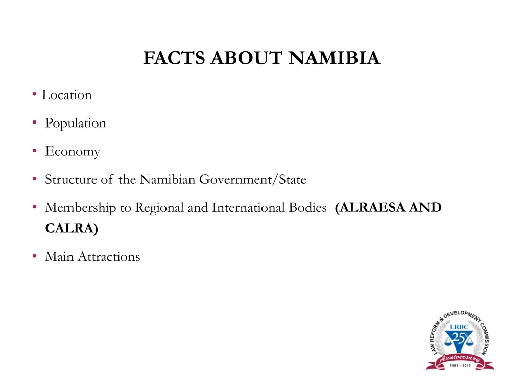 facts about namibia