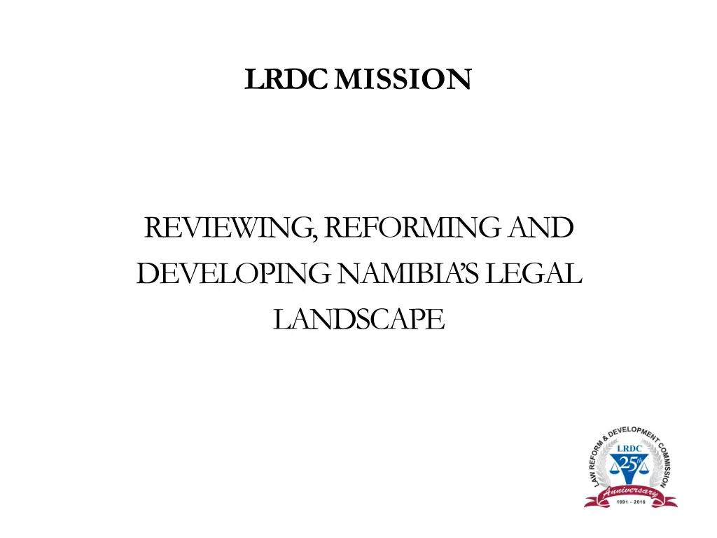 lrdc mission