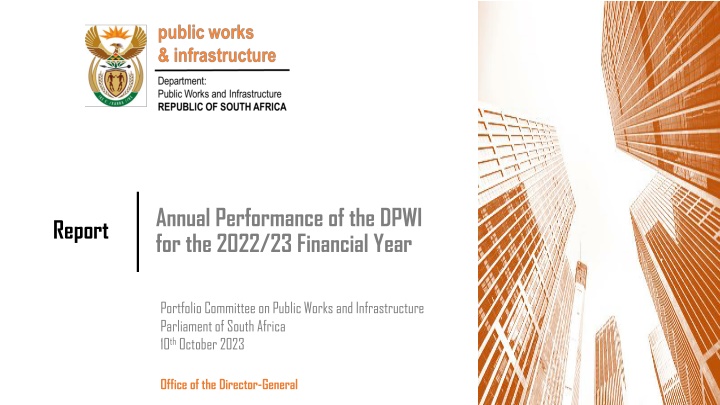 annual performance of the dpwi for the 2022