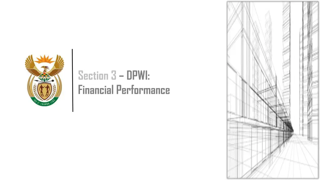 section 3 dpwi financial performance