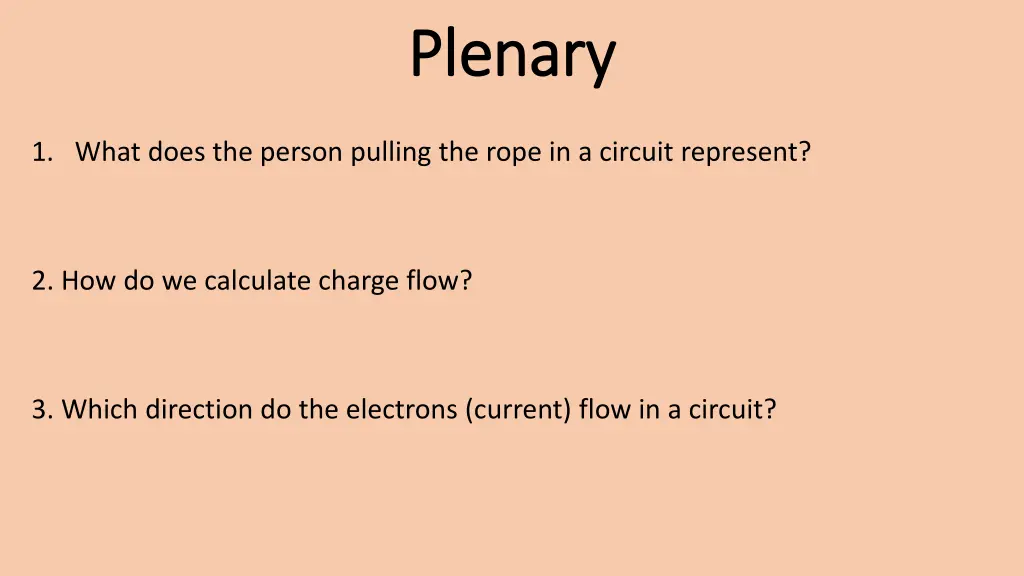 plenary plenary