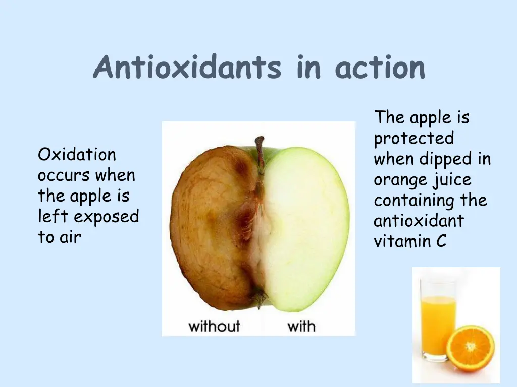 antioxidants in action