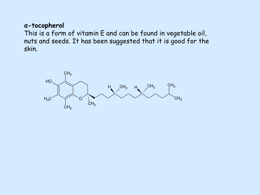 tocopherol this is a form of vitamin