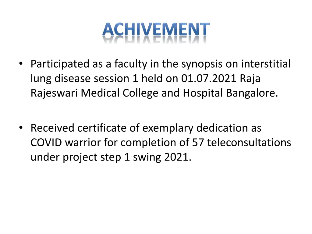 participated as a faculty in the synopsis