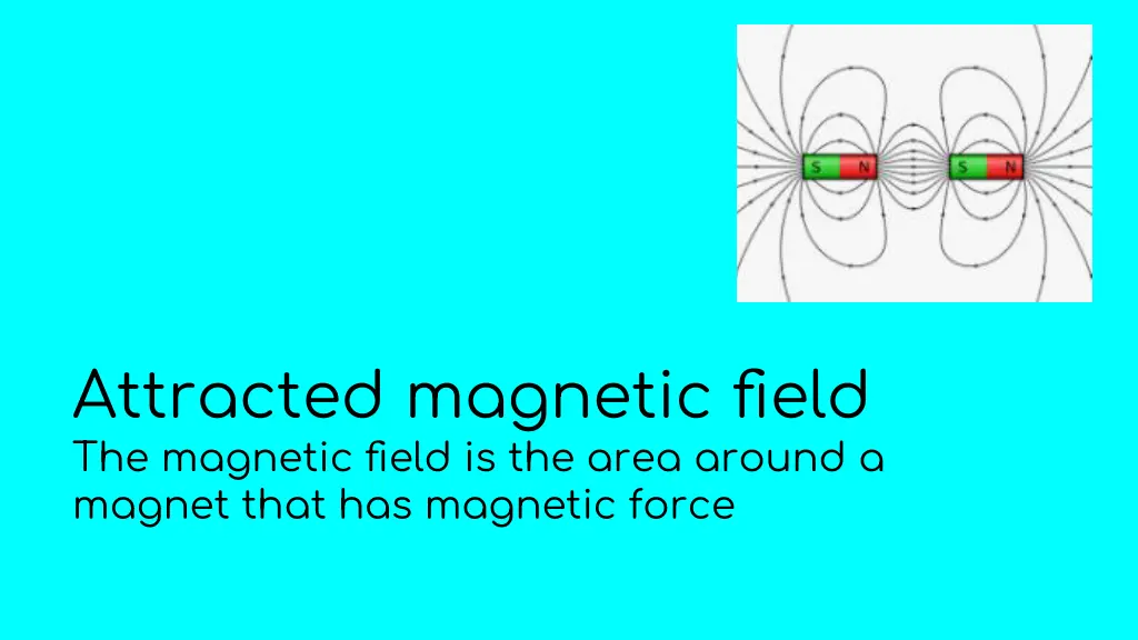 attracted magnetic field the magnetic field