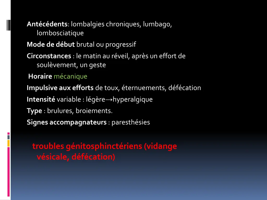ant c dents lombalgies chroniques lumbago