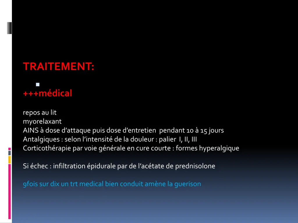 traitement
