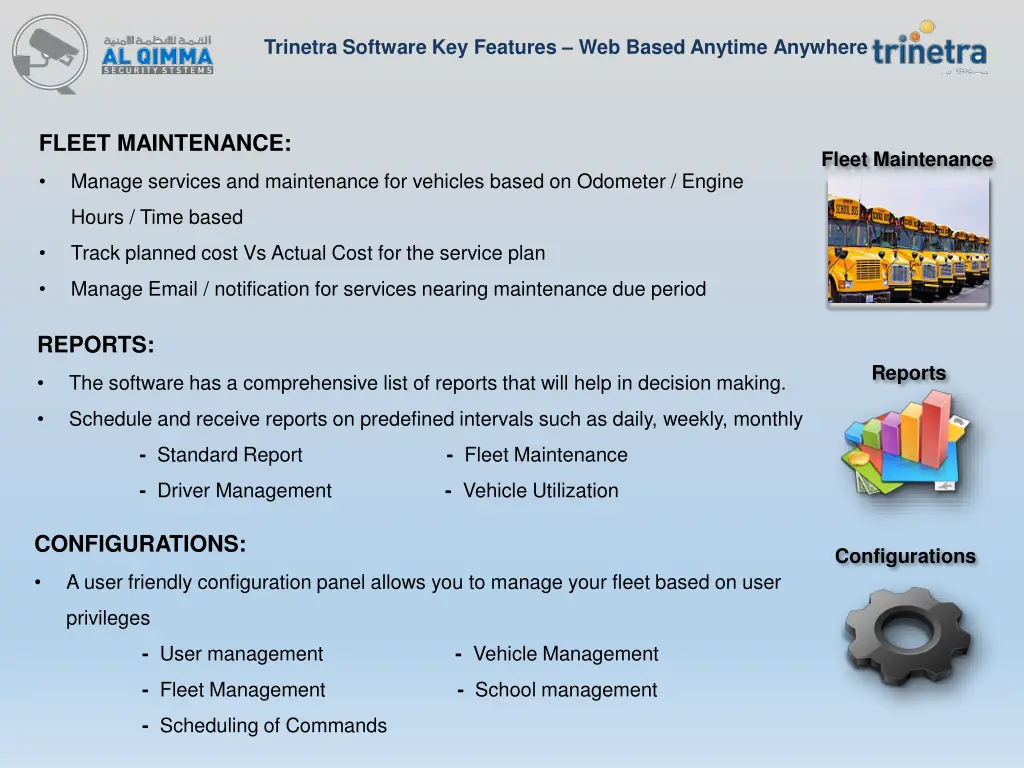 trinetra software key features web based anytime 3