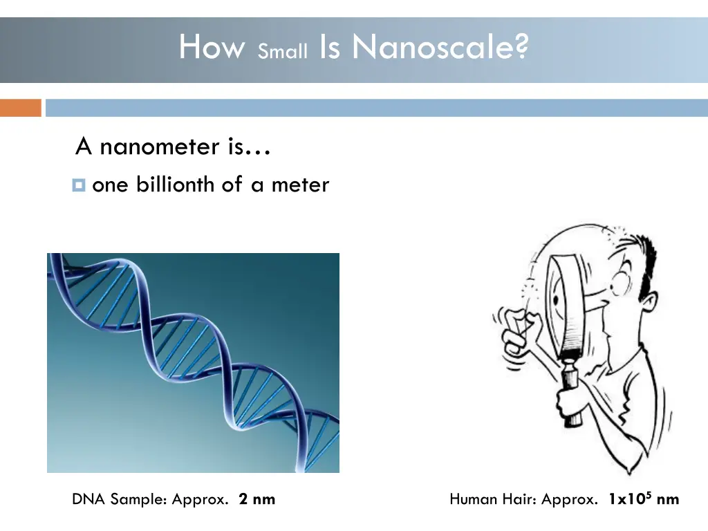 how small is nanoscale
