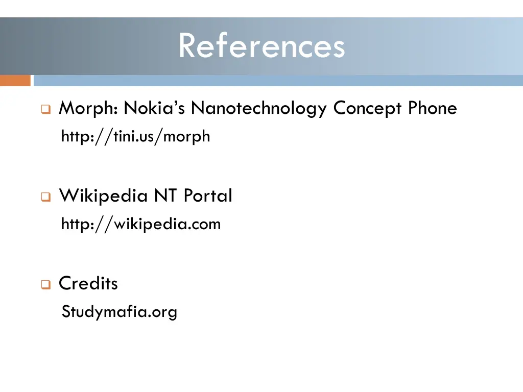 references