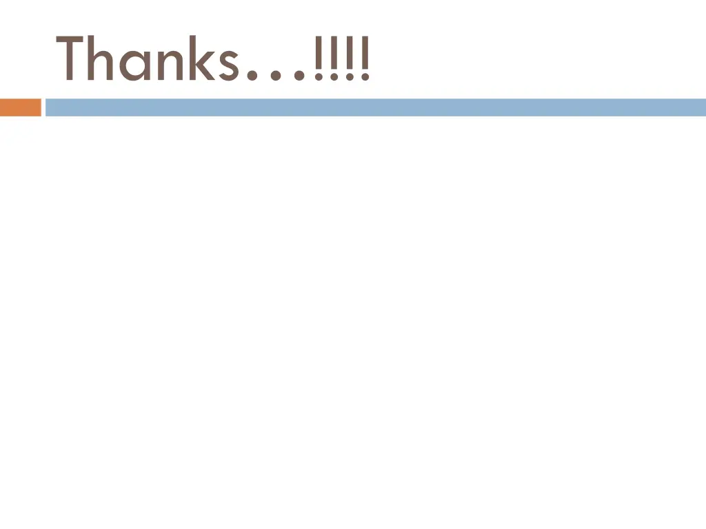 thanks