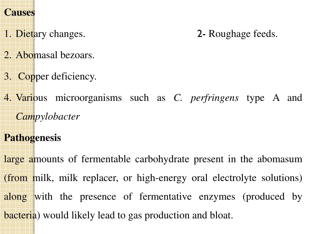 causes