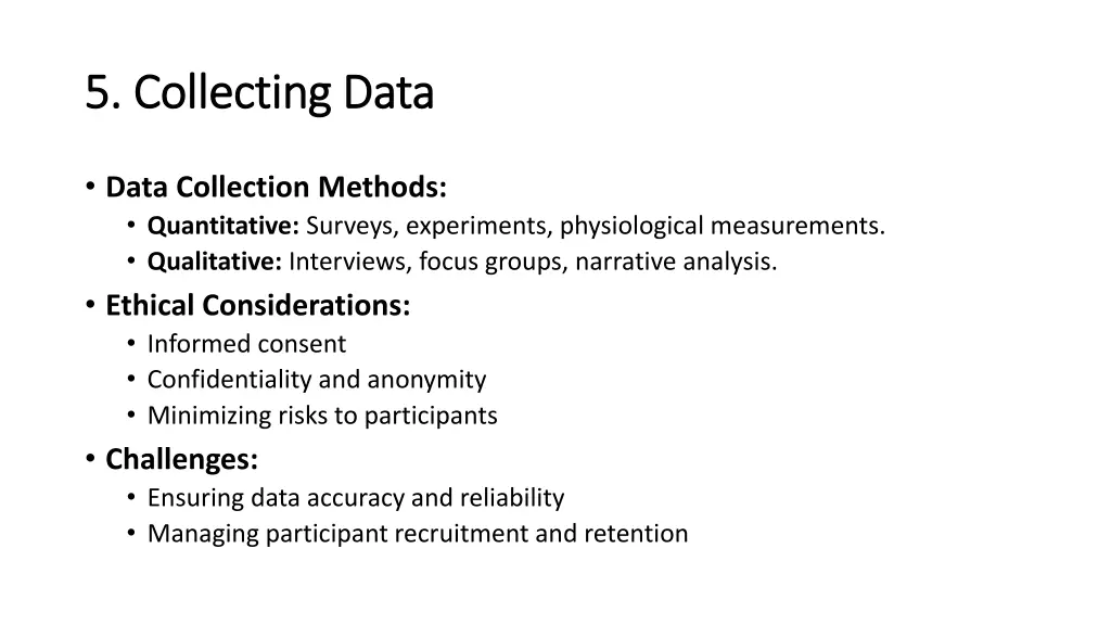5 collecting data 5 collecting data