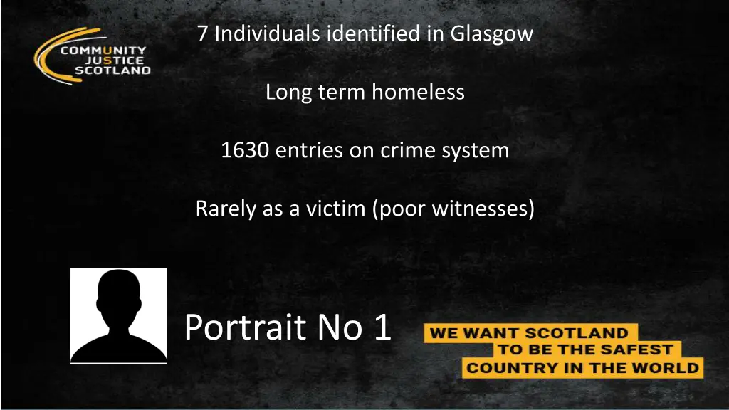 7 individuals identified in glasgow