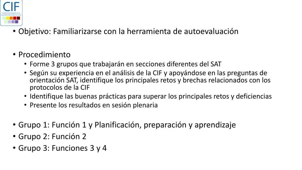 objetivo familiarizarse con la herramienta