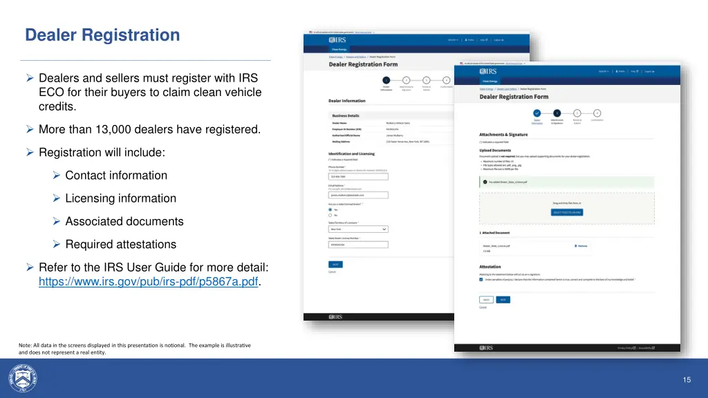 dealer registration
