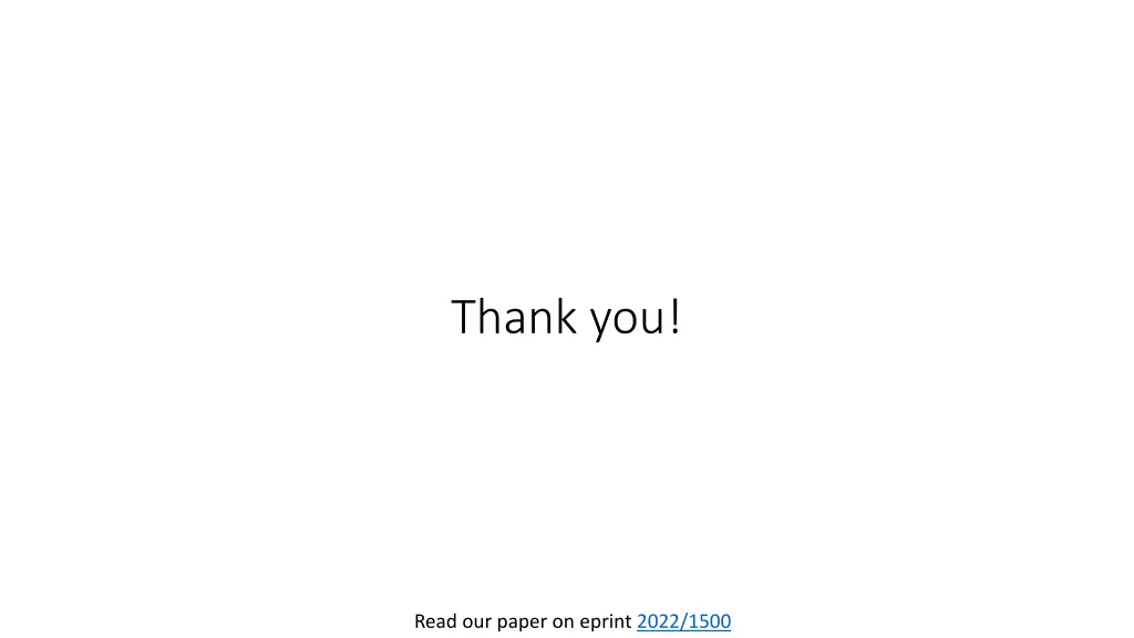 thank you