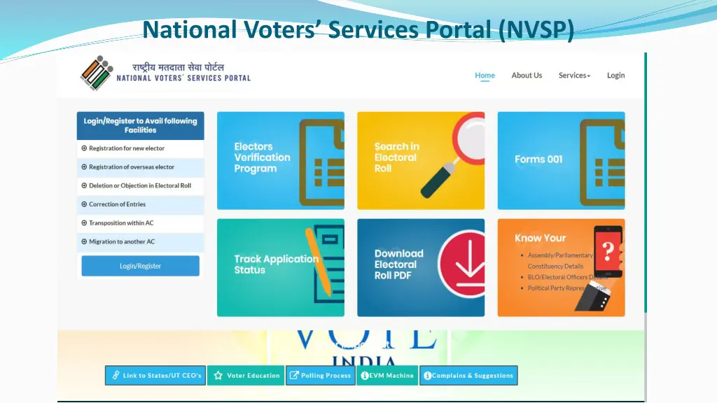 national voters services portal nvsp