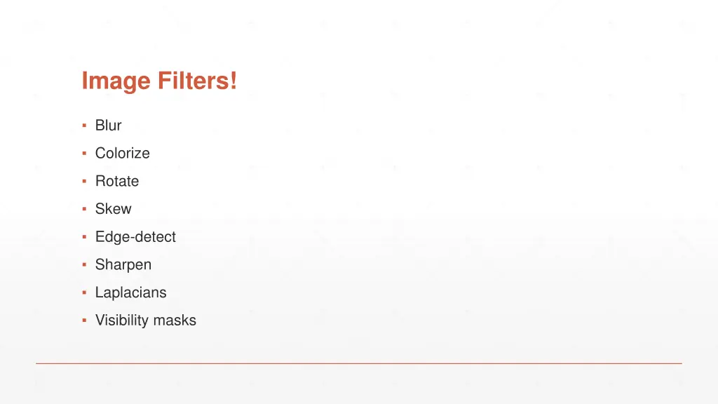 image filters