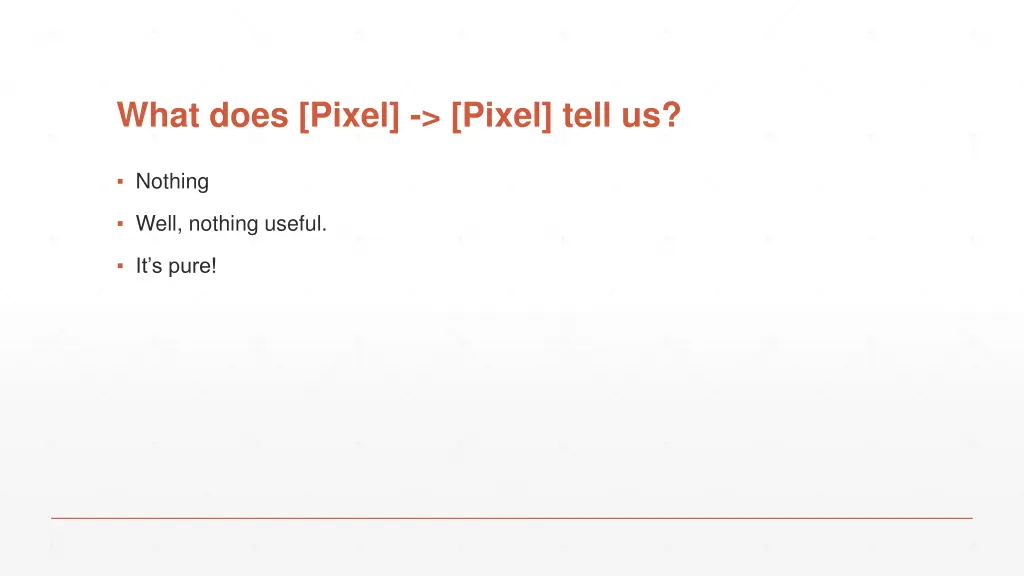 what does pixel pixel tell us