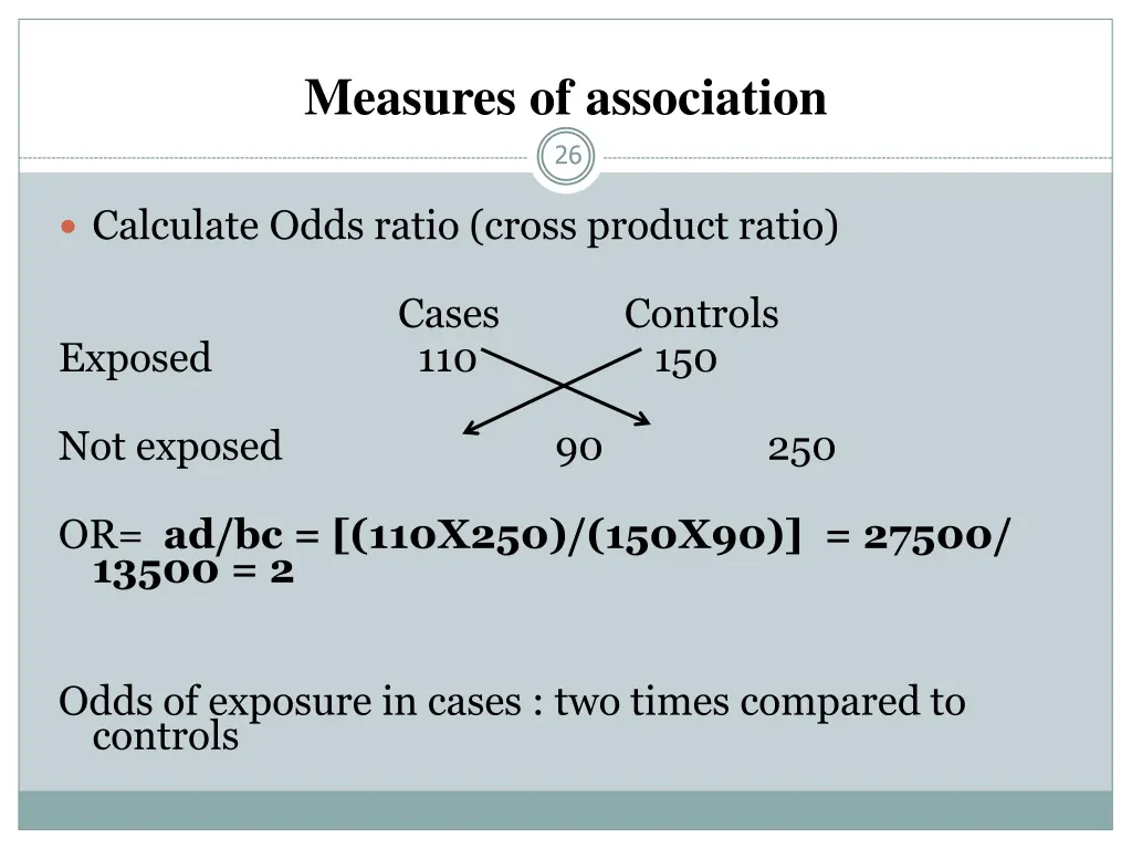 measures of association 2