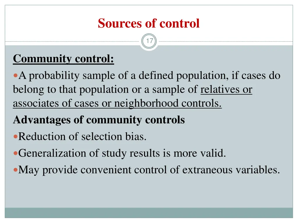 sources of control 1