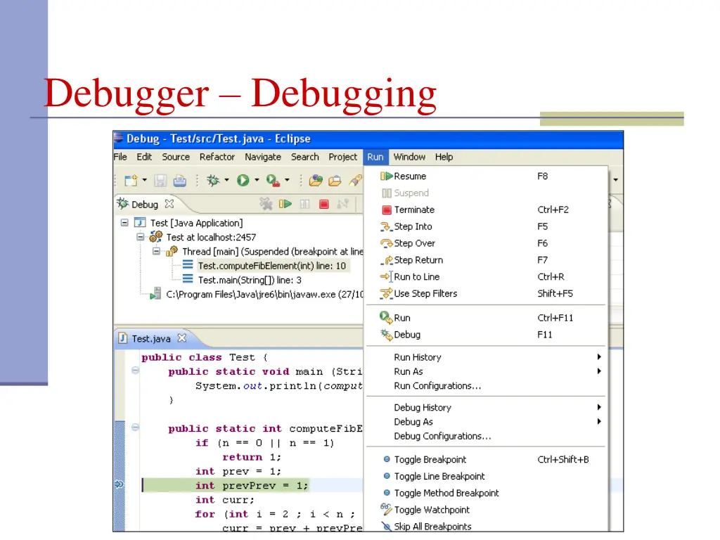 debugger debugging 1