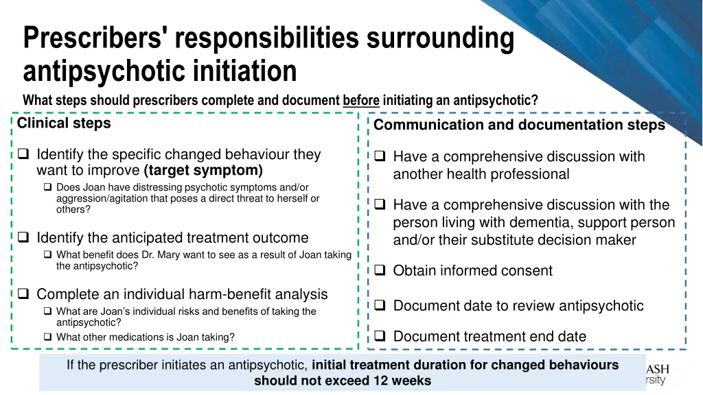 prescribers responsibilities surrounding