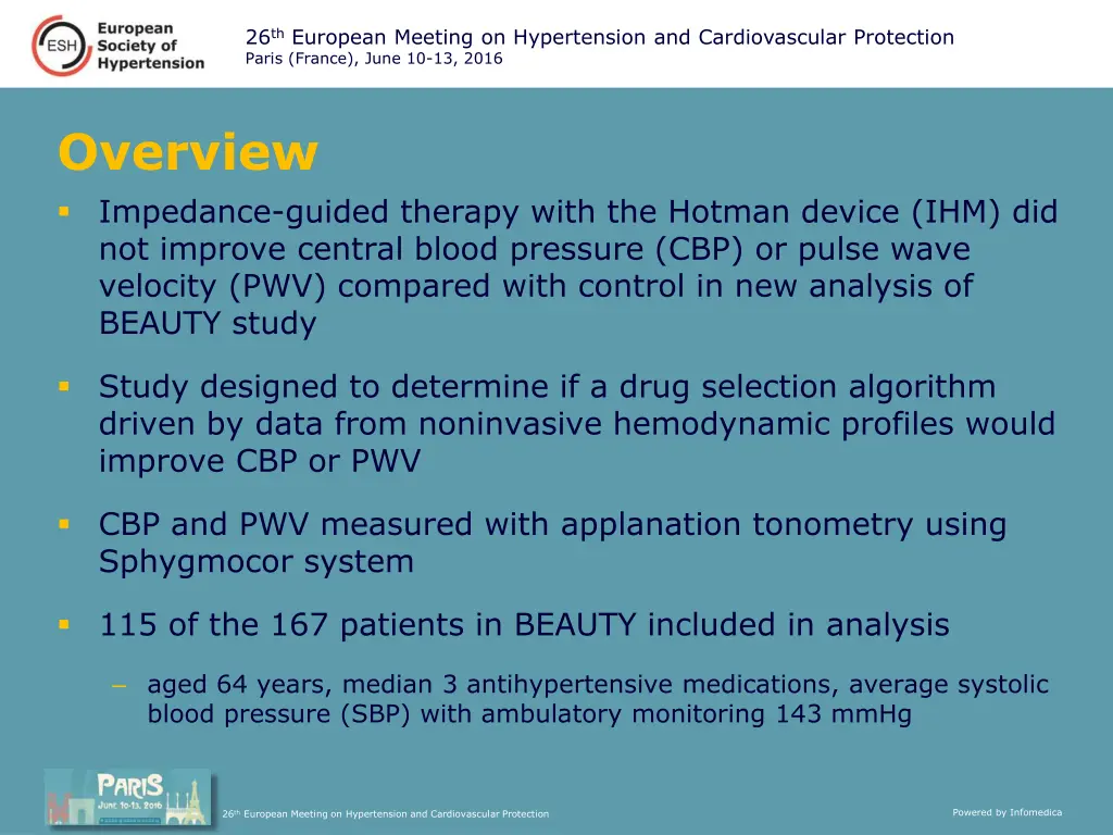 26 th european meeting on hypertension 1