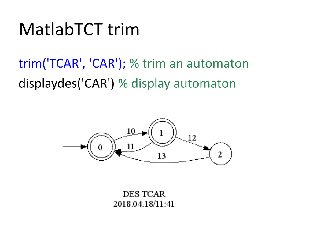 matlabtct trim
