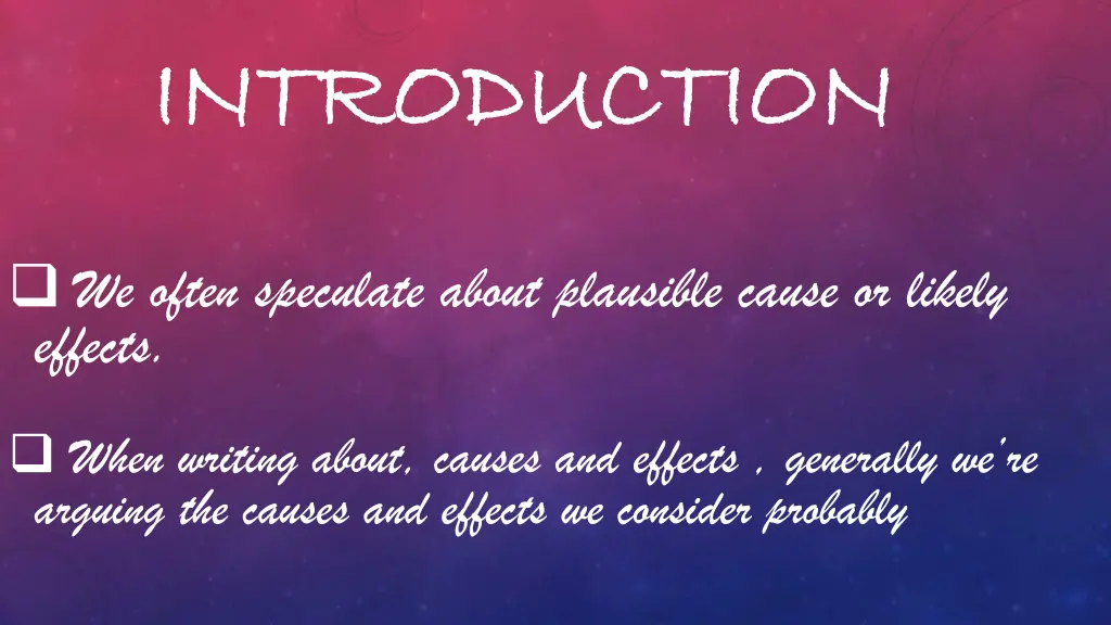 introduction introduction