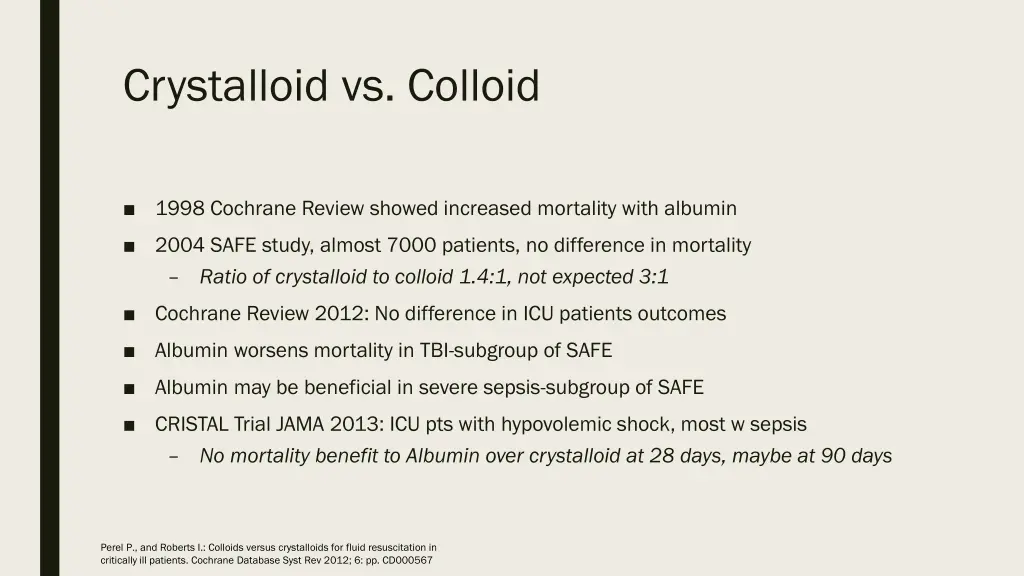 crystalloid vs colloid
