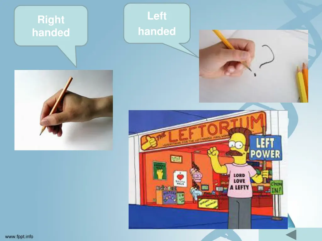 left handed