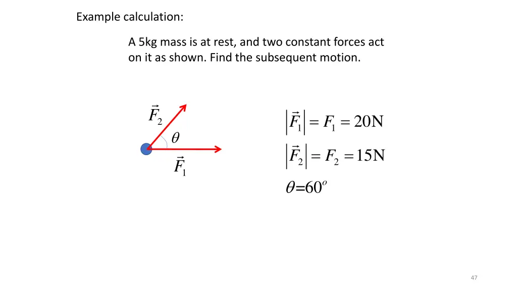 example calculation