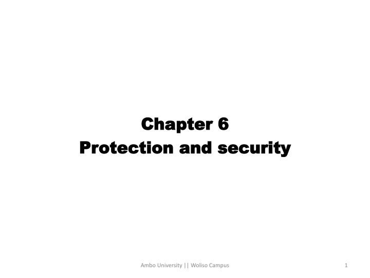 chapter 6 chapter 6