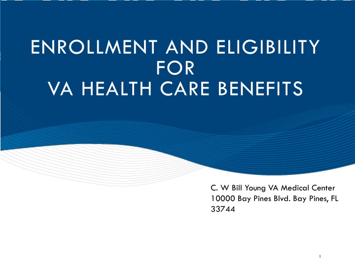 enrollment and eligibility for va health care
