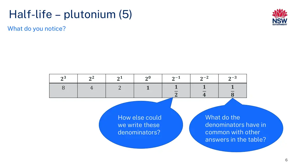 half life plutonium 5