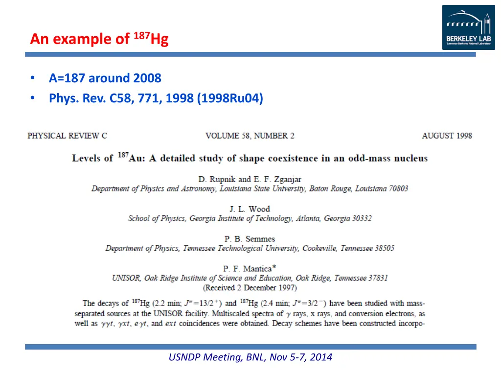 an example of 187 hg