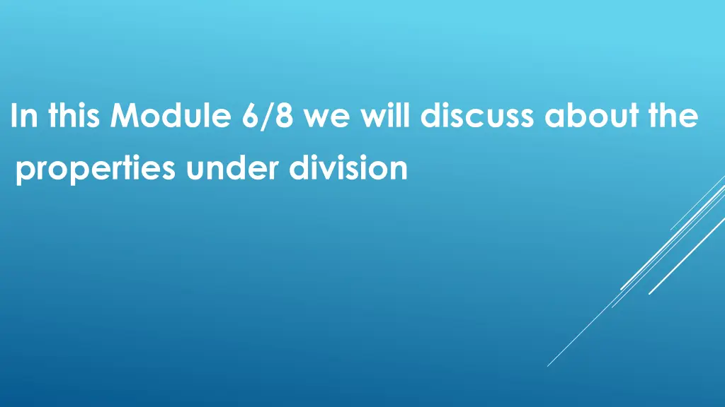 in this module 6 8 we will discuss about