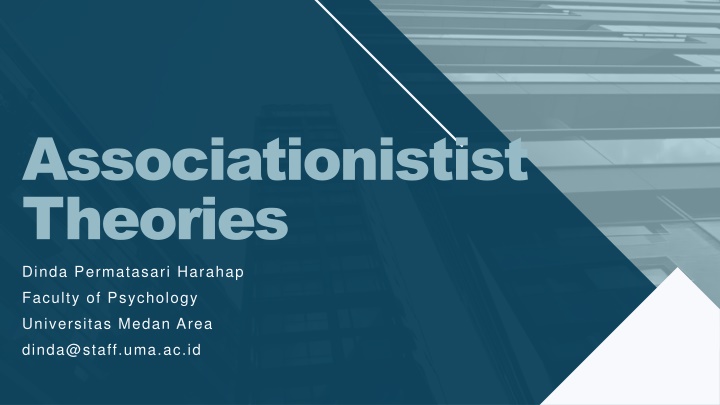 associationistist theories dinda permatasari