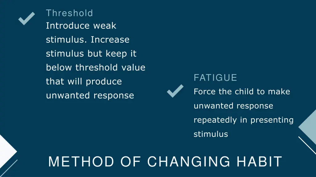 threshold introduce weak stimulus increase