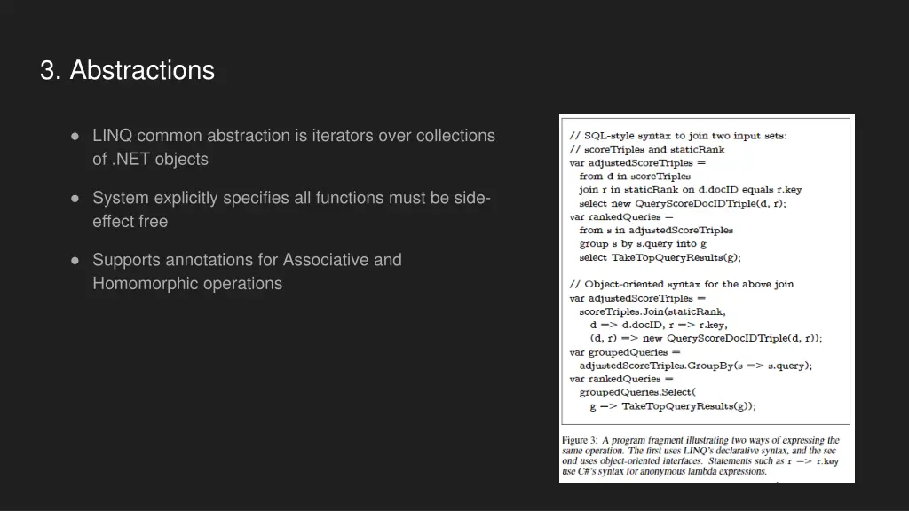 3 abstractions