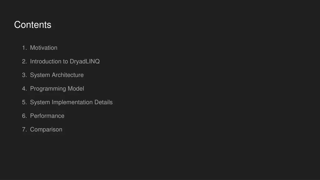 contents